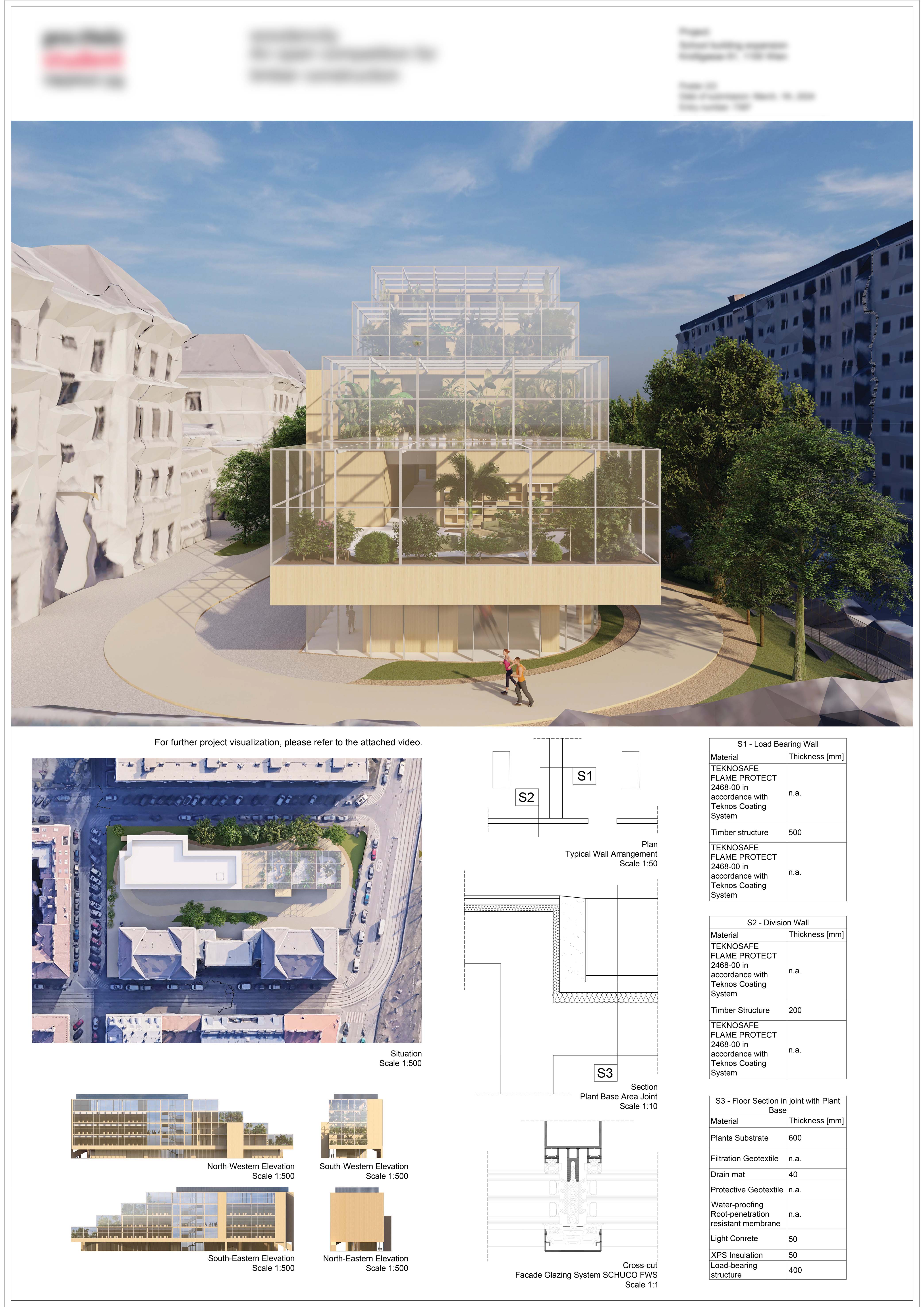Rozbudowa Szkoły przy Kn&ouml;llgasse 61 w Wiedniu